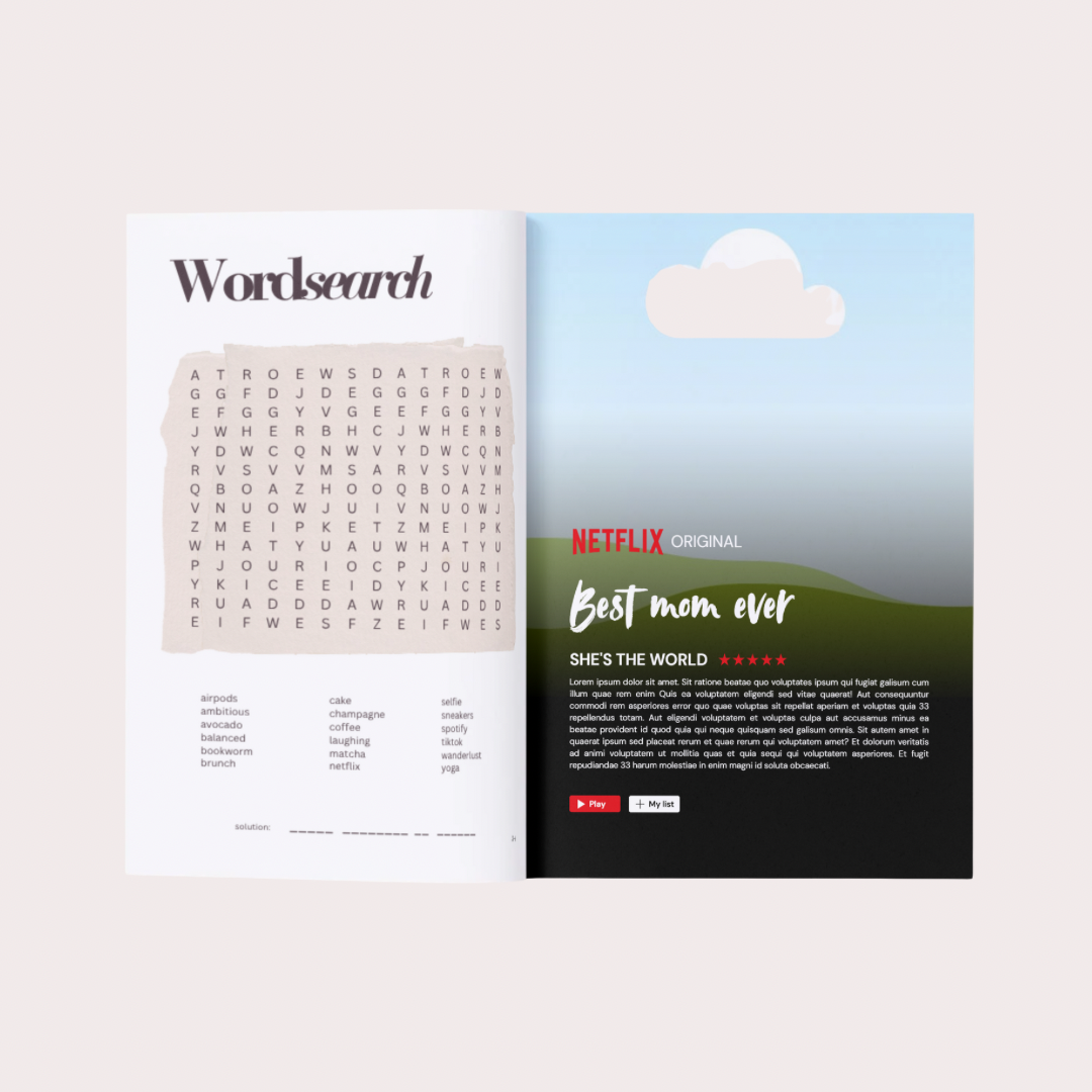 Magazine Mom Canva Template